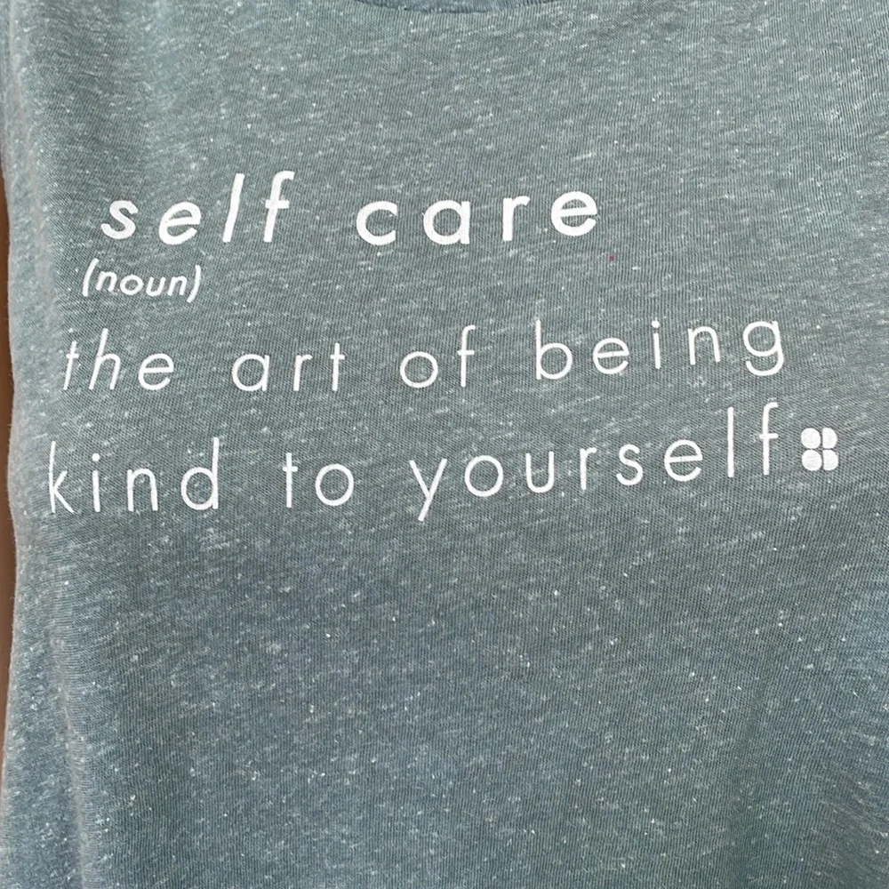 Sweaty Betty Self Care Definition Sleeveless Cropped Tank Top - Picture 2 of 6